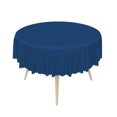 thumbnail image 6 of Tchckioa Navy Blue Round Tablecloth for Dining Kitchen Decor,Waterproof Table Cloth Cover,70 Inch, 6 of 6