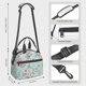thumbnail image 2 of Balery Vintage Floral Bolsa de Almuerzo Impresa, Caja de Almuerzo Reutilizable, Bolsa Térmica Aislada para Almuerzo, Bolsa Antiderrames, 2 of 7