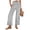 Black-B#9047BB, variant on Gingham Wide Leg Pants for Women High Waist Smocked Drawstring Cropped Pants Comfy Flowy Plaid Womens Hiking Pants with Pockets Navy XL