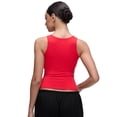 thumbnail image 2 of CRZ YOGA Softembrace Tank Tops for Women Casual Going Out Soft Double Lined Crop Basic Sleeveless Shirts, 2 of 5