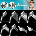 thumbnail image 6 of Scootworks Shower Head, 8 Spray Setting Detachable Shower Head with Handheld, HandHeld Shower Head for Bathroom Tub with Hose 59 inch Stainless Steel and Adjustable Holder, 6 of 9