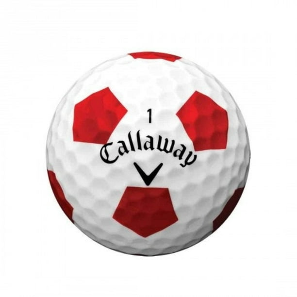 Callaway Chrome Soft 2020 Golf Balls Truvis WhiteRed