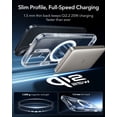 thumbnail image 5 of ESR for iPhone 17 Case, Magnetic Phone Case for iPhone 17, Compatible with MagSafe, Camera Control, Shockproof Military-Grade Protection, Clear, 5 of 7