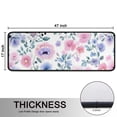 thumbnail image 5 of Kitchen Rugs Sets Of 2,Pioneer Flower Floral Print Pattern Anti Fatigue Kitchen Mat Rugs Non Slip Washable,Decorative Kitchen Floor Mats for Kitchen,Sink,Laundry,17"x47"+17"x47", 5 of 5