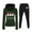Army Green, variant on Wyzesi Workout Shorts Suit Plus Ladies Casual Fashion Christmas Print Sports Hooded Long Sleeve Trousers Hoodie Set Workout Shorts Suit Women Zipper Pockets Compression Shorts Suit Women Football