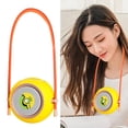 thumbnail image 4 of Ventilador de collar , bajo nivel de ruido, recargable por USB, refrigeración , , 2 velocidades, cuello , ventilador Amarillo Sunnimix Ventiladores de collar, 4 of 8