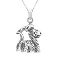thumbnail image 1 of Collar con colgante de Nessie Yuxing 45 cm Plata de Ley 925, 1 of 1