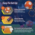 thumbnail image 5 of KickerBall  Swerve Sports Soccer Ball, Orange, 5 of 7