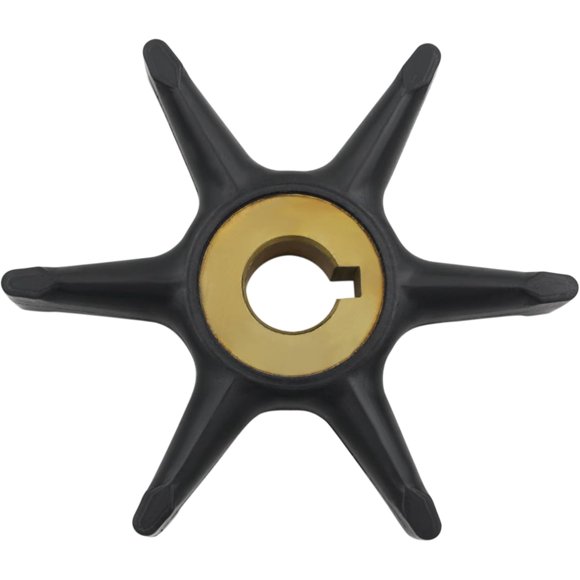 PinesC 277181 Pompe à Eau pour Moteur hors-Bord Johnson Evinrude BRP OMC 2 Temps 3HP 4HP 5HP 5.5HP 6HP 7.5HP 434424 Sierra 18-3001 Noir
