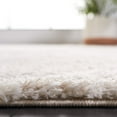 thumbnail image 4 of SAFAVIEH Tahoe Elwyn Trellis Shag Runner, 2' x 9', Silver/White, 4 of 10