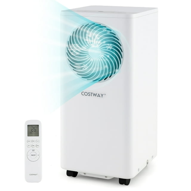Costway 10000 BTU Portable Air Conditioner 3-in-1 Floor AC Unit with Fan & Dehumidifier