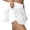 White, variant on Ediodpoh Athletic Skirt Women Versatile Short Skirt for Workout Yoga Tennis Running High Waist with Pockets Skirts for Women Purple L