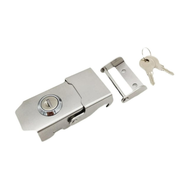 Cerradura antirrobo para maletero de motocicleta con 2 llaves, cerradura para baúl, accesorios para motocicleta 11 cm x 5 cm