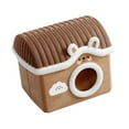 thumbnail image 1 of S SERENABLE Lit pour Chaton Cachette pour Chats d'Intérieur Coussin d'Hiver Lavable Lit pour Animaux m, 1 of 9