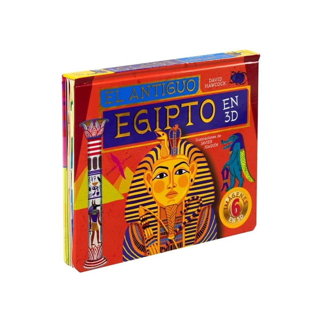 Libro Libro Infantil: Civilizaciones El Antiguo Egipto En 3d Tapa Blanda, Autor David Hawcok, Editorial Silver Dolphin (en Español)