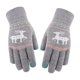 thumbnail image 1 of Mujer Navidad doble capa cervatillo más gruesos guantes cálidos tejer guantes de muñeca mitones Fridja  nalpqowj3235, 1 of 4
