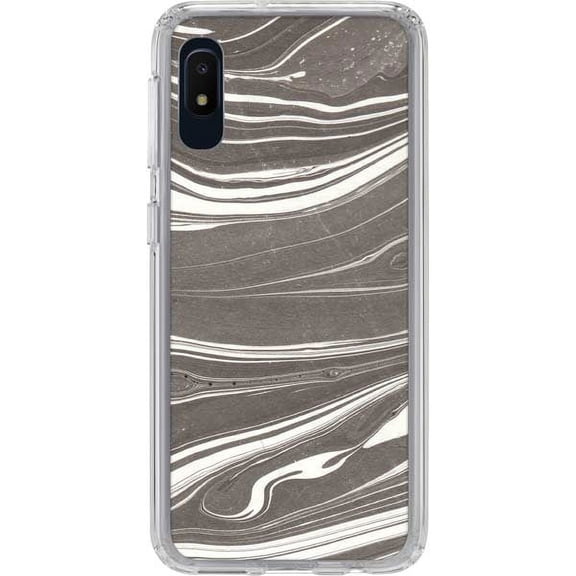 Skinit Marble Grey Marble Galaxy A10e Clear Case