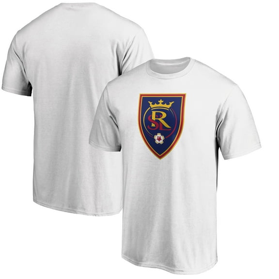 Men's White Real Salt Lake Logo T-Shirt