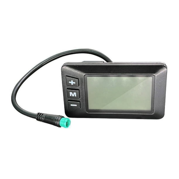 Wosthever Bicicleta eléctrica Panel de pantalla LCD E-bike Piezas de scooter a prueba de agua Bicicletas eléctricas