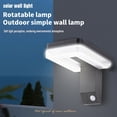 thumbnail image 4 of Xihbxyly Aplique Solar de Pared, Iluminación Exterior Impermeable, Sensor Led, Ahorro de Energía, Fácil Instalación, Apto para Múltiples Escenarios, Jardín, Patio, Porche, Balcón, Tamaño 13 X 10 X 5, 4 of 7