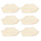 thumbnail image 2 of 6pcs Handmade Bamboo Mats Plate Mats Decorative Dish Mats Bamboo Mesh Mats, 2 of 3