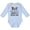 AE-Light Blue, variant on Inktastic Adopt a Rescue Dog Pet Boys or Girls Long Sleeve Baby Bodysuit