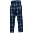 thumbnail image 4 of Men's Concepts Sport Navy Minnesota Timberwolves Regulate Long Sleeve T-Shirt & Plaid Pant Set, 4 of 6