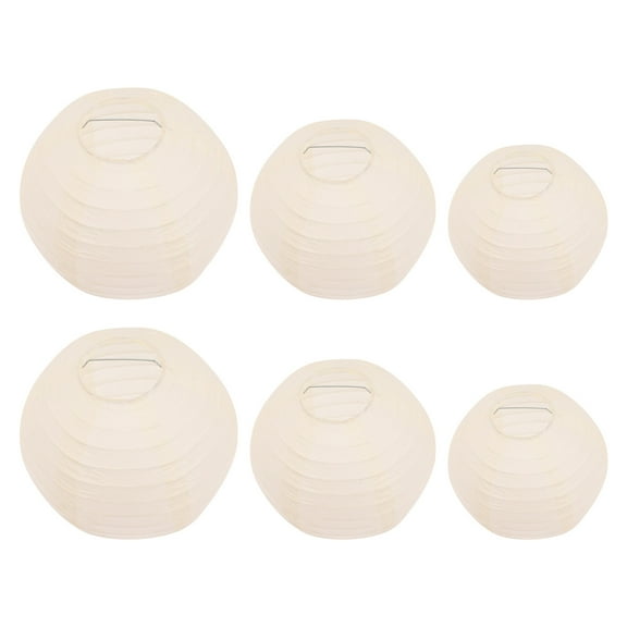 Niceauty 6 Pcs Hanging Party Decorations Lanterns Decorative for Design