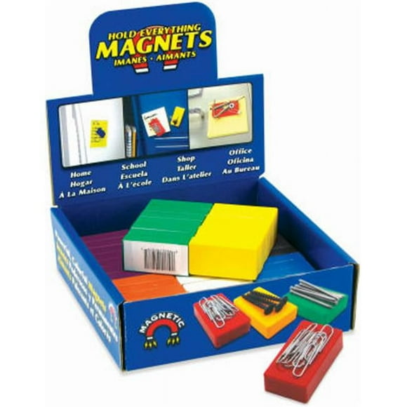 Master Magnetics 764995 Hold Every Magnet Counter Display - Pack of 56