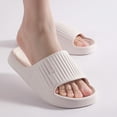 thumbnail image 5 of ibiyuan Women Slippers for Home Women Slides Non Open Toe Walking Sandals Quick Dry Womens Casual Shoes for Indoor Bathroom Pool Spa, 5 of 5