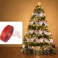 thumbnail image 4 of JJKBVCLO Christmas Wrap Ribbon Printed Transparent Ribbon For Floral And Diy Craft Decorations Measures 6.56 Feet By 1.97 Inches, 4 of 5