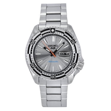 Seiko 5 Sports Automatic Blue Dial Silver Steel Strap Watch for Men - SRPC63J1 main image 1