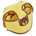 thumbnail image 2 of Casco De Seguridad Para Bebés, Protector De Cabeza Para Bebés Patrón De Dibujos Animados Transpirable Agradable Para La Piel Para Caminar Para Niños Pequeños Para Gatear Cergrey Amarillo, 2 of 8