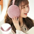 thumbnail image 3 of Dengjunhu Winter Fleece Furry Ear Warmers Earmuffs Foldable Earmuffs for Cold Weather, 3 of 7
