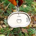 thumbnail image 3 of Lixada Camping Utensilios de cocina Acero inoxidable Cantimplora Taza Colgante Olla con, 3 of 8