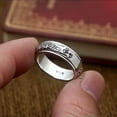 thumbnail image 3 of EOEMY Real Solid 925 Sterling Silver Band Men Women Lucky Carved Turn Dragon Ring, 3 of 6