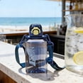 thumbnail image 2 of Sentmoon Large Water Bottle Gym Water Bottle Small Gift Ideas Summer Covered Plastic Water Cup Sports Direct Drinking Cup Exquisite Water Cup Low Temperature Storage Fast Heat Dissipation, 2 of 7