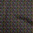 thumbnail image 1 of oneOone Polyester Spandex Black Fabric Christmas Sewing Craft Projects Fabric Prints By Yard 56 Inch Wide, 1 of 4