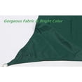 thumbnail image 2 of Vela de sombra rectangular, 2x3m, impermeable, anti UV, impermeable y transpirable, verde oscuro, 2 of 5