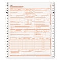 thumbnail image 2 of TOPS Health Insurance Claim Forms for Laser Printer, 8.5 x 11 inches, 500 Sheets per Pack (50126RV), 2 of 2
