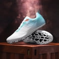 thumbnail image 4 of OnyxTrek Track & Field Spike Shoes, 7-Pin for Unisex Youth Running Racing | Blue, 4 Youth, 4 of 6