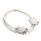 thumbnail image 3 of Methold Universal 1,5/3/5M F/F Serial RS232 Cable de módem nulo a DB9 FTA conexión cruzada 9 pines COM convertidor de Cable de Juegos de teclado y mouse para computadora 3 metros y blanco 3 metros, 3 of 6