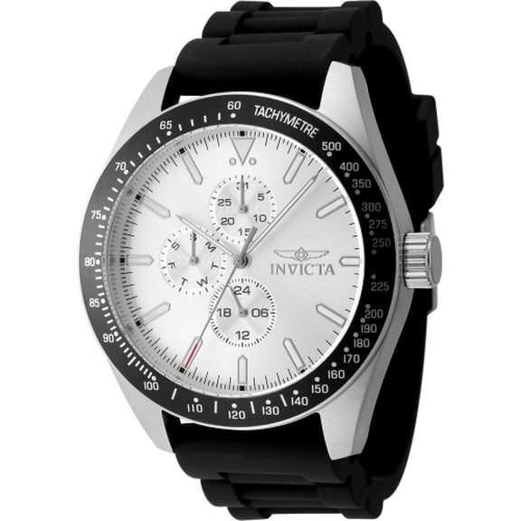 Invicta Men's Aviator Silver Dial Watch - 48855