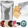 thumbnail image 1 of Wisesorb 1 Quart Mylar Bags for Food Storage, 180pcs 7"x10" Resealable Bags for Food, 10 Mil Ziplock Resealable Stand Up Mylar Bags, 1 of 8