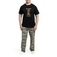 thumbnail image 5 of CafePress - Yorkie Dad Men's Dark Pajamas - Men's Dark Loose Fit Cotton Pajama Set, 5 of 7