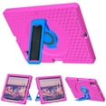 thumbnail image 6 of for iPad Pro 12.9 inch 2022/2021/2020/2018 Kids Case with 360 Rotating Kickstand Hand Strap, Removable Shoulder Strap, Rugged Shockproof Heavy Duty Protection Case for iPad Pro 12.9, Rose, 6 of 8