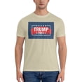 thumbnail image 4 of Yiaed Trump 2024 Take America Back Print Mens T-Shirt,Lightweight Cotton Tee, Crewneck T-Shirt For Men Basic Tee Shirt-Small, 4 of 5