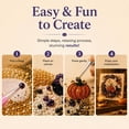 thumbnail image 4 of 4PCS Halloween Ghost Pearl Art DIY Kit, Spooky Cute 3D Diamond Painting Crafts, DIY Fall Home Decor Wall Art, Beginner DIY Seasonal Party Gifts, 4 of 6