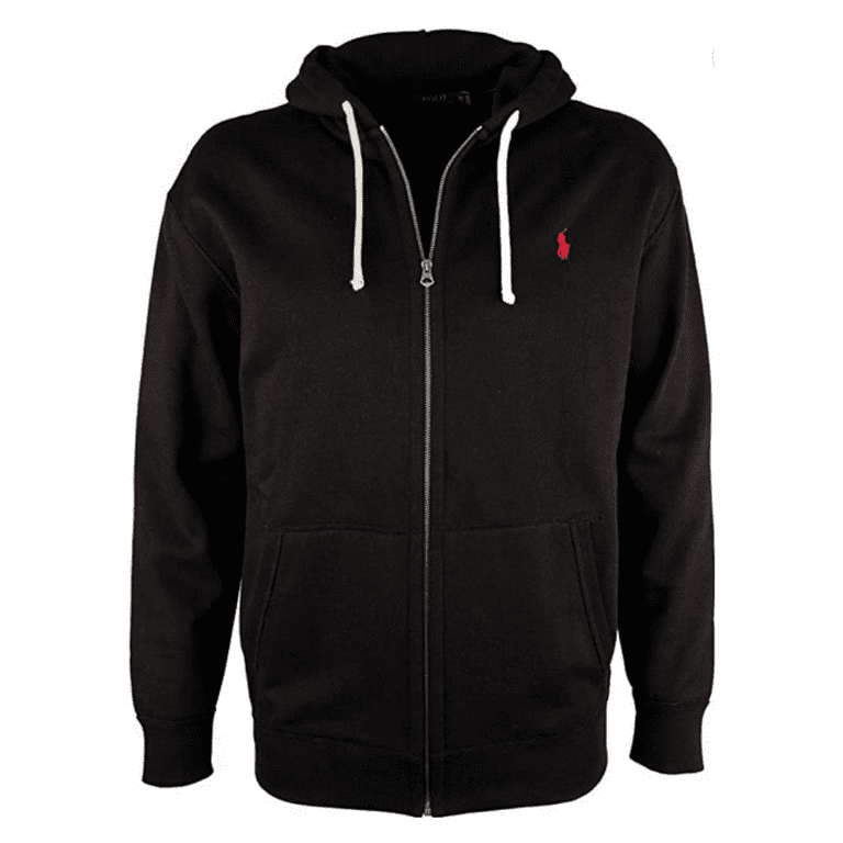 Polo Ralph Lauren Logo Embroidered Zipped Hoodie - Walmart.com