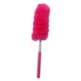 thumbnail image 2 of Plumero de microfibra con mango telescópico, cepillo de limpieza lavable para el hogar Rosa Roja 41cm, 2 of 6